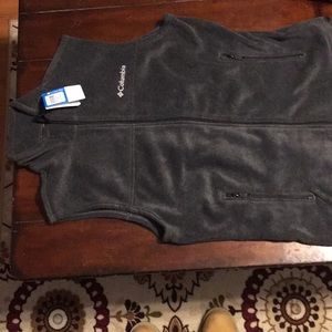 Men’s Columbia Fleece Vest size M